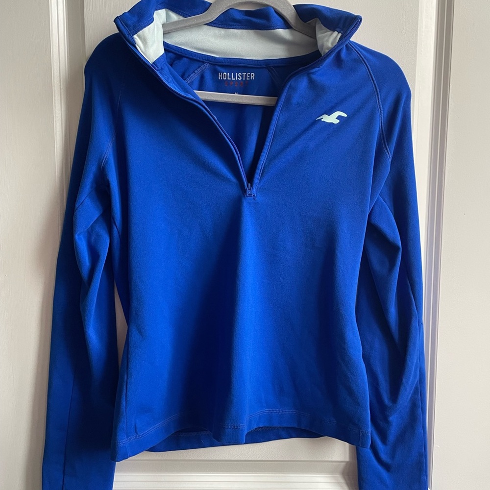 Hollister Blue Zip Up